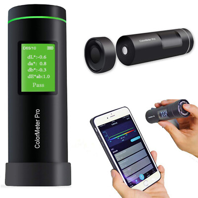 Intelligent Small Colorimeter Pro Color Meter Tester APP Auto Calibration 8mm