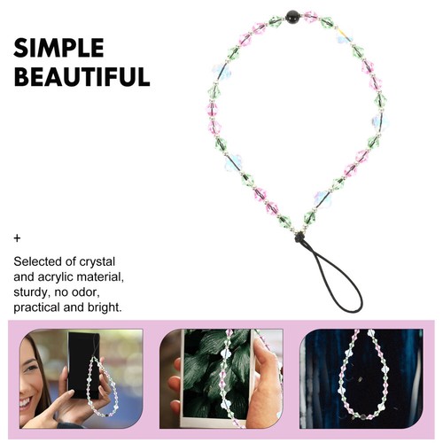 Keychain Wrist Strap Cell Phone Lanyard Phone Charm Strap Phone Chain - Zdjęcie 8 z 12