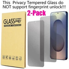 For Samsung S25 / S25 Plus Ultra S25+ Privacy Screen Protector Tempered Glass