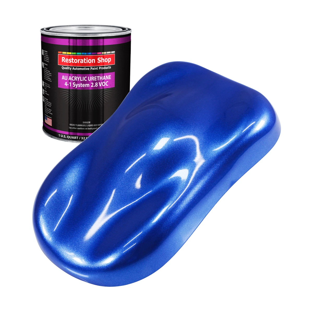 Royal Blue Metallic Auto Paint