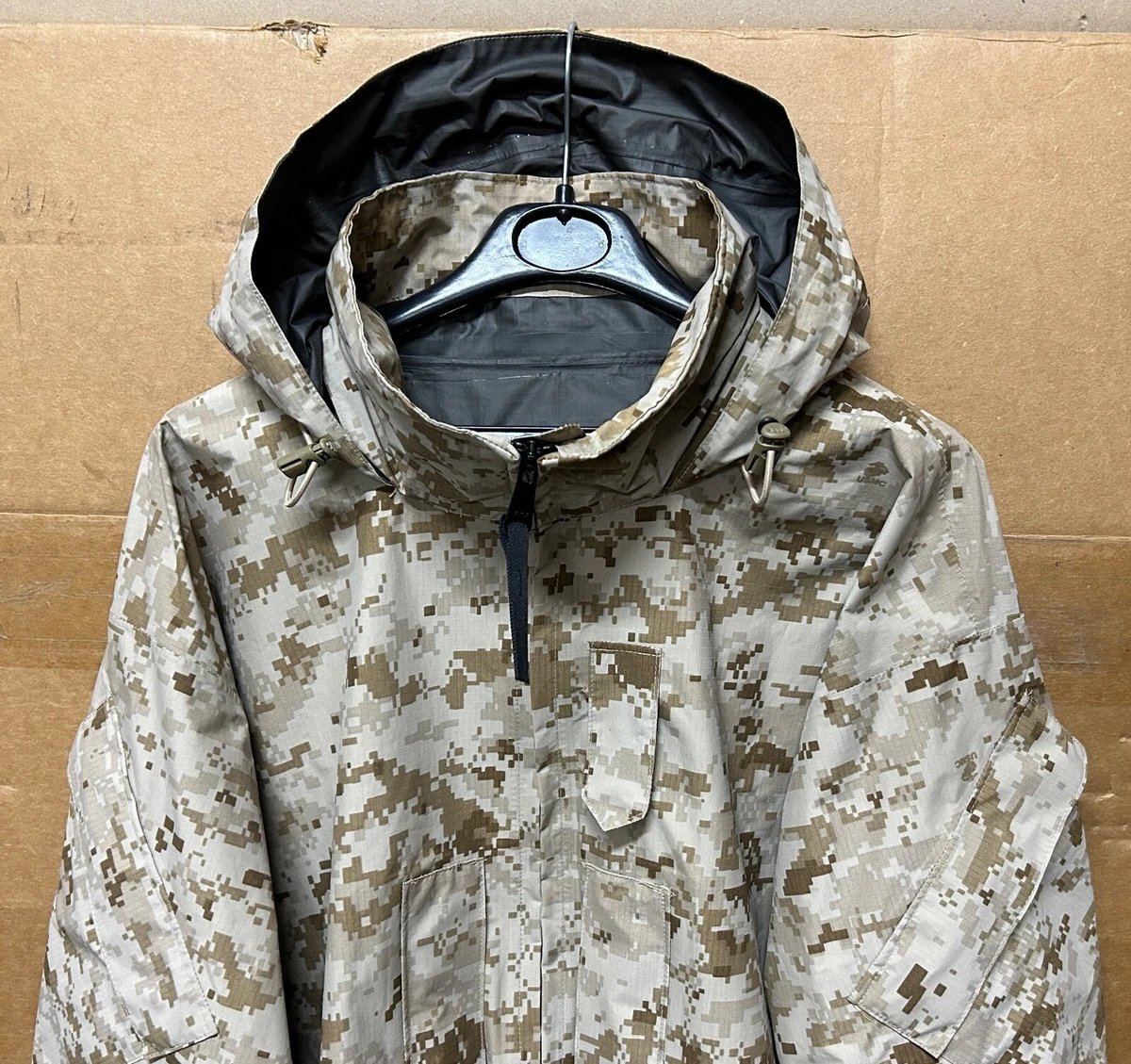 GENUINE RARE USMC MARPAT GORETEX JACKET LIGHTWEIGHT EXPOSURE MINT NEW !!!!  LR