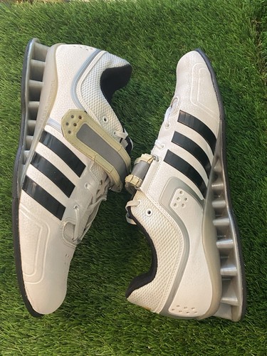 Adidas AdiPower Powerlift Olympic Weightlifting Shoes White M25733 Men Size 11.5 - Picture 5 of 13