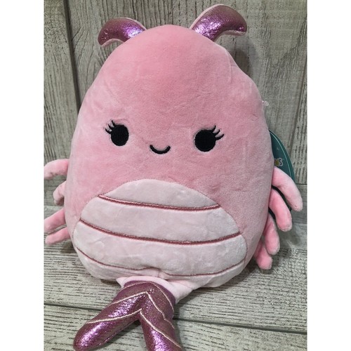 NEW Squishmallows 7” Simone the Shrimp Stuffed Animal Plush Pink Cute Soft Toy - Bild 2 von 8