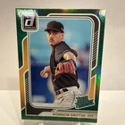 2026 Panini Donruss Rated Prospect Konnor Griffin Green /199 #101 Pirates Rookie