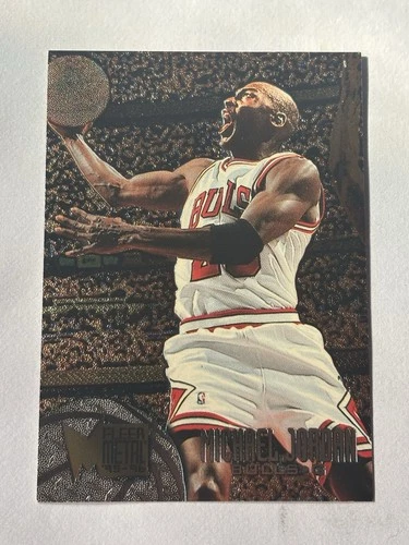 1995-96 Fleer Metal Michael Jordan #13 Chicago Bulls NBA