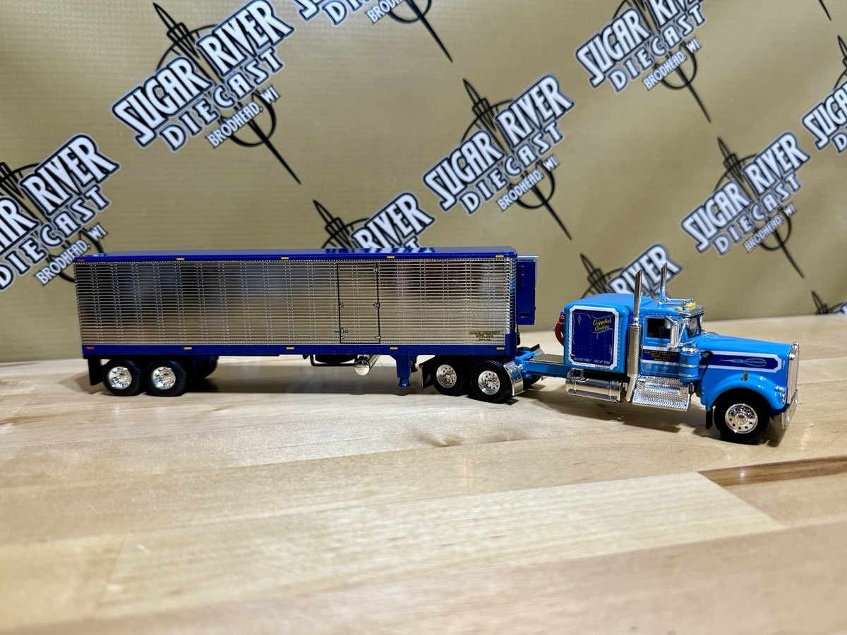 DCP 1/64 WESTERN DISTRIBUTING Kenworth W900A Reefer Trailer Semi