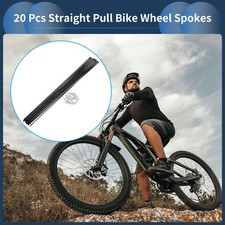 20 Set 14G Straight Pull Bicycle Spokes 277mm Straight Pull Bike Wheel Spokes
