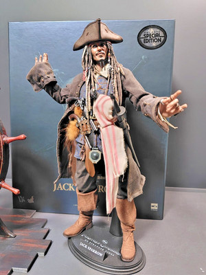 Hot Toys Fluch der Karibik Jack Sparrow DX06 Special Edition 1/6 Figur