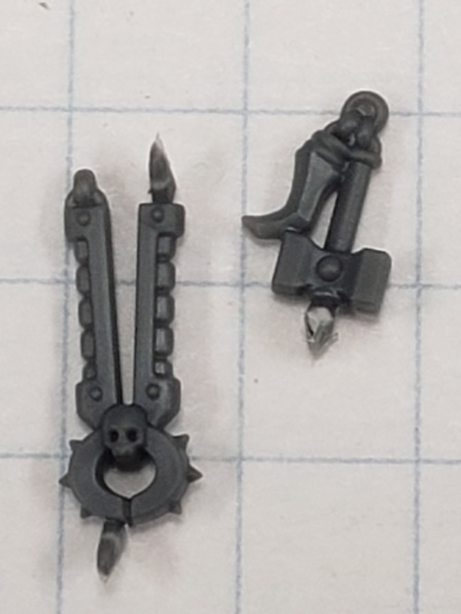 40k Salamanders Bits Primaris Upgrade Forge Tools Hammer Tongs