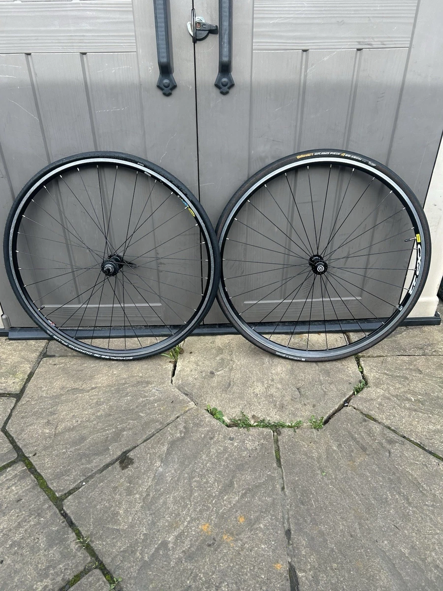 Paire De Roues Mavic CXP22 700c - Jantes Alu, Moyeu Tiagra, 32h, Frein Sur Jante - Occasion