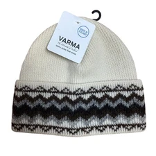 Icelandic 100% Wool Beanie NWT Varma of Iceland