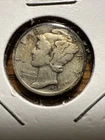 1938 S U.S. 90% silver Mercury Dime With No Reserve. Excellent Condition