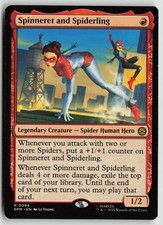 Spinneret and Spiderling LP 94 Marvel's Spider-Man MTG