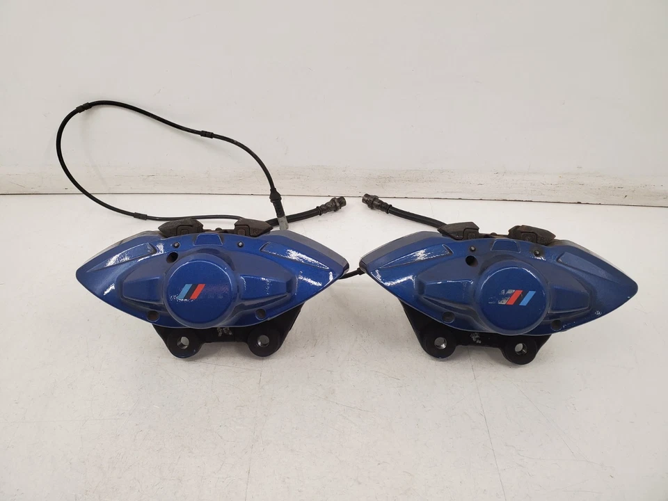 ✅ 14-20 OEM BMW F22 F23 M235i M240i Front Rear Brake Calipers Brembo SET Blue - Image 2 of 4