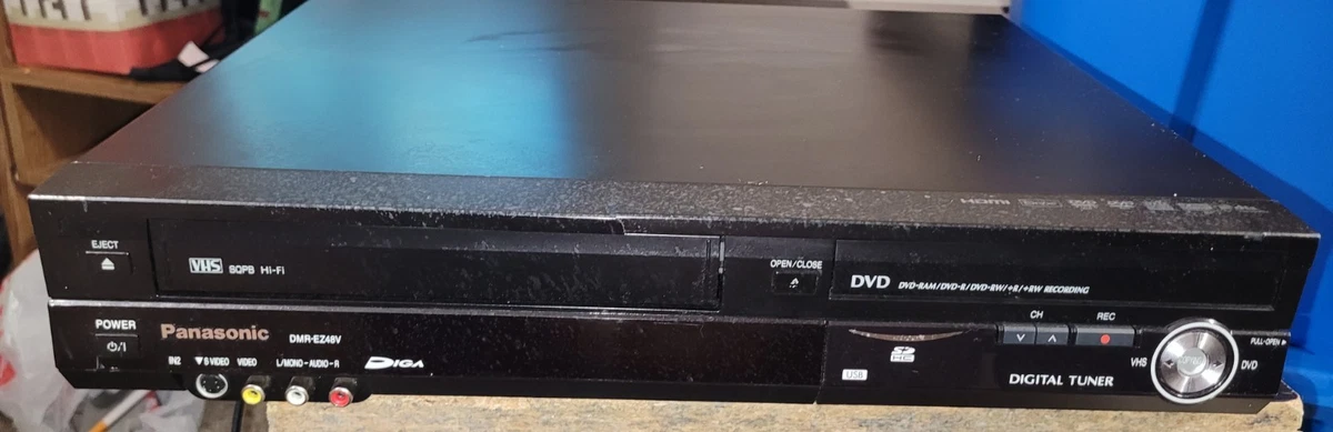 Panasonic Black DVD & Blu-ray Players with DVR/Hard Drive Recorder