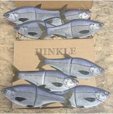 HINKLE SHAD - AUTHENTIC - Original Paint - 9.5" 5.75oz - Matte Grey Gizzard