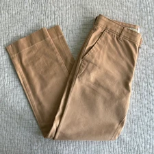 Aime Leon Dore ALD Core Chino Pant Straight Leg Flat Front Latte Khaki Tan 32x30