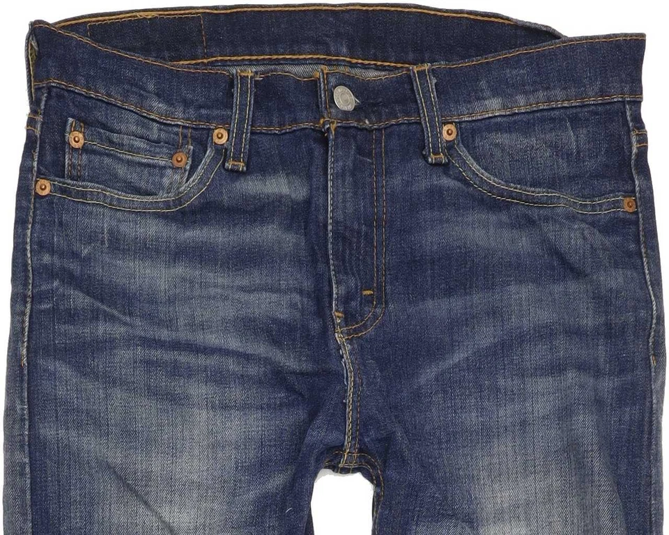 Levi's 510 Men Blue Skinny Slim Stretch Jeans W29 L31 (86337) - Image 3 of 4