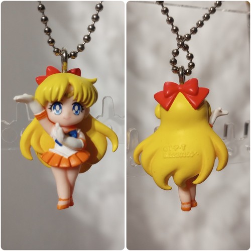 BANDAI SAILOR MOON 20TH GASHAPON SWING KEYCHAIN VOL 1 2 3 4 COMPLETE SET LOT - 第 6/23 張圖片