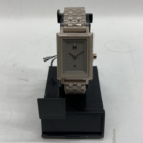 MVMT Women's Signature Square Ceramic Toffee Bracelet Wrist Watch 26mm 28000206 - Picture 2 of 11