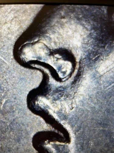 1921 Peace Dollar ANACS MS61 Old Soap Box, lots of doubling and crazy NOSE JOB $