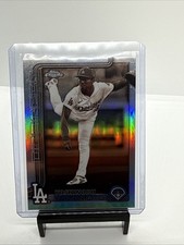 2025 Topps Chrome - Yoshinobu Yamamoto #179 Sepia Refractor