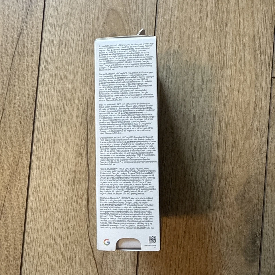 Google Fitbit Charge 6 Smart Watch - Black- sealed box  - Image 4 of 4