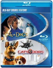 Cats & Dogs / Cats & Dogs: The Revenge of Kitty Galore [Used Very Good Blu-ray]