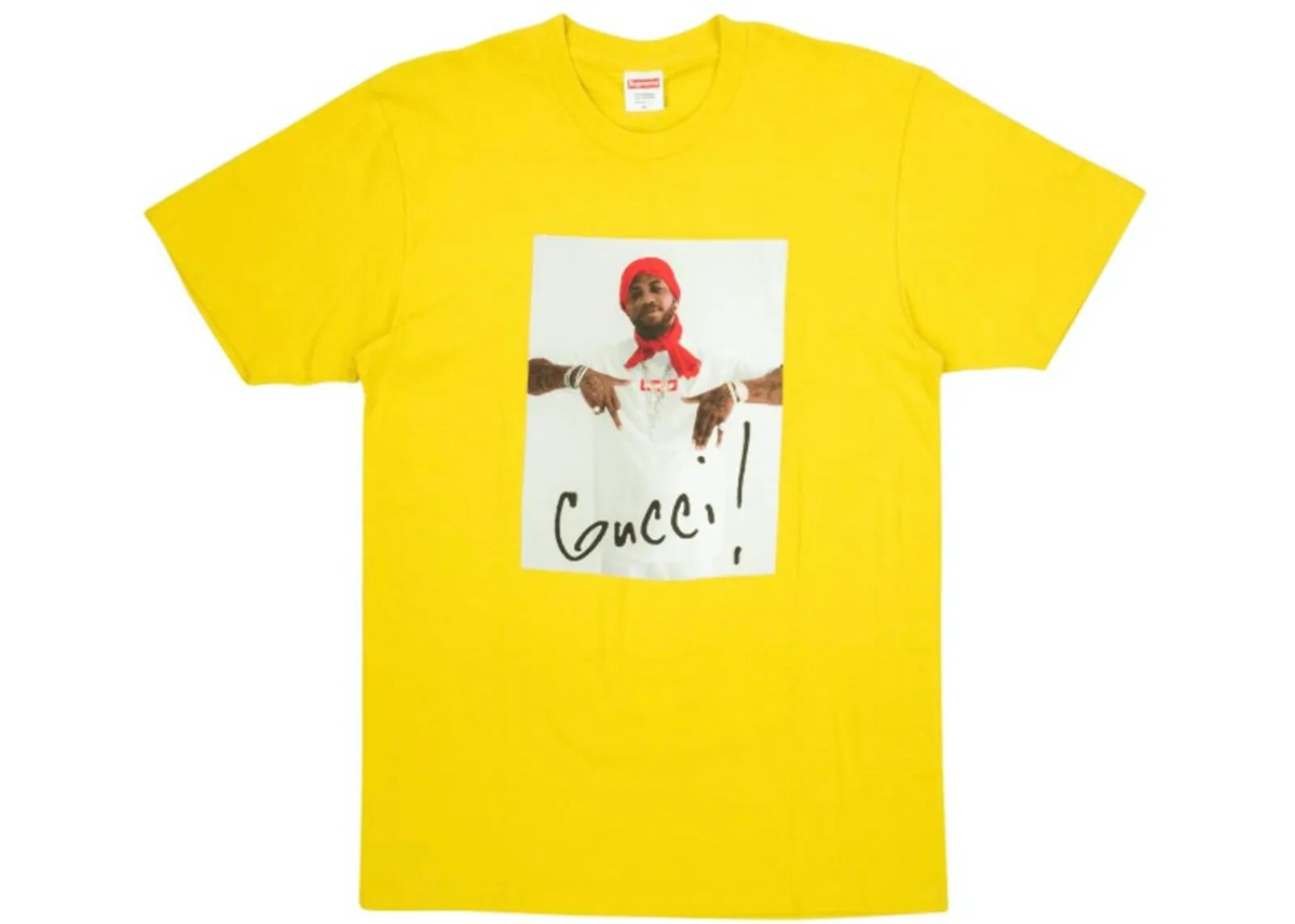 Supreme Gucci Mane Tee　本日限定値引 Supreme Gucci Mane Tee Black Men's - FW16 - US