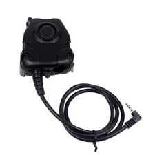 Waterproof Z-Tactical Headset PTT Cable for Motorola 1-Pin 2.5mm Radio