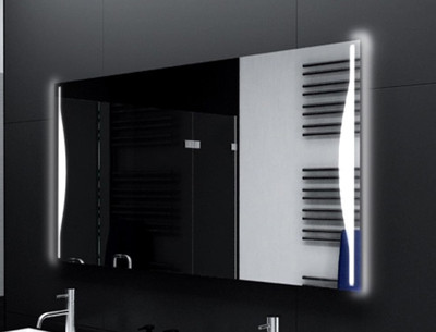 Badspiegel mit LED Beleuchtung Badezimmerspiegel Bad Spiegel Wandspiegel D104