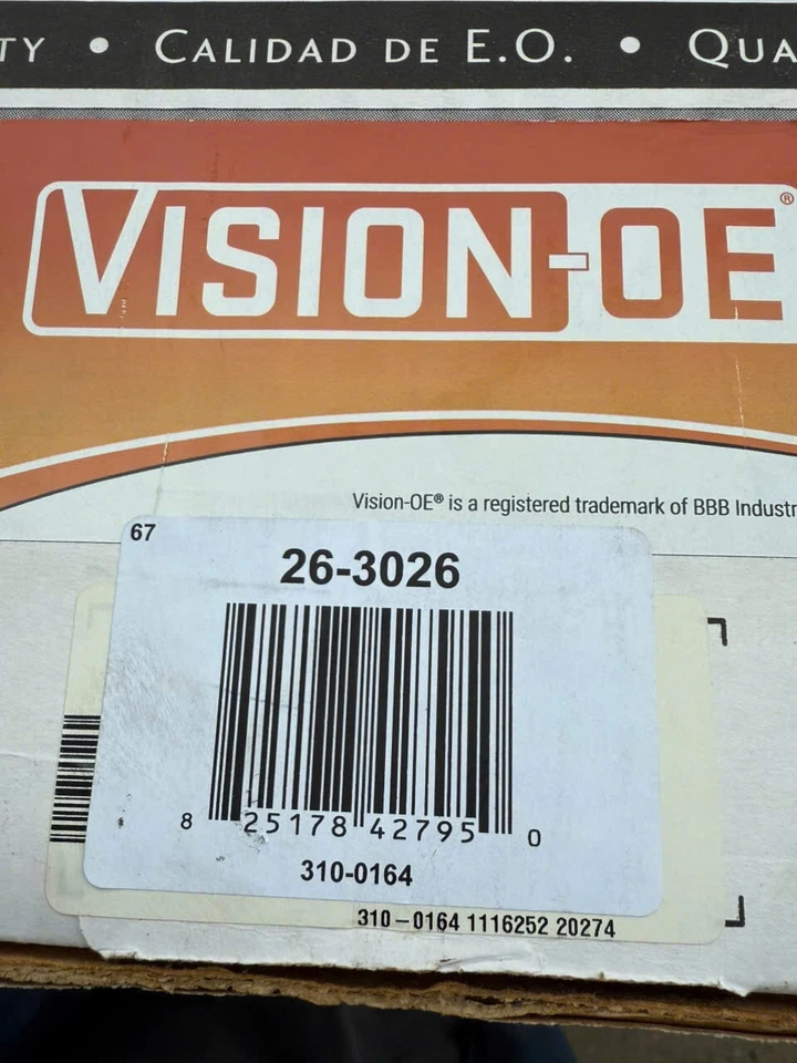 Conjunto de piñón y cremallera VISION OE Cardone 26-3026 Reman para Nissan Quest 2004 Foto 2 de 2
