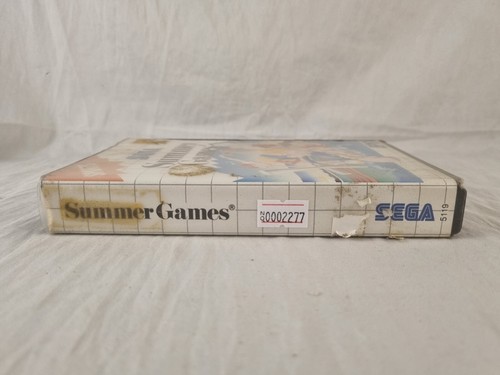 Summer Games Sega Master System Video Game With Case PAL Free Tracked Postage - Picture 3 of 11