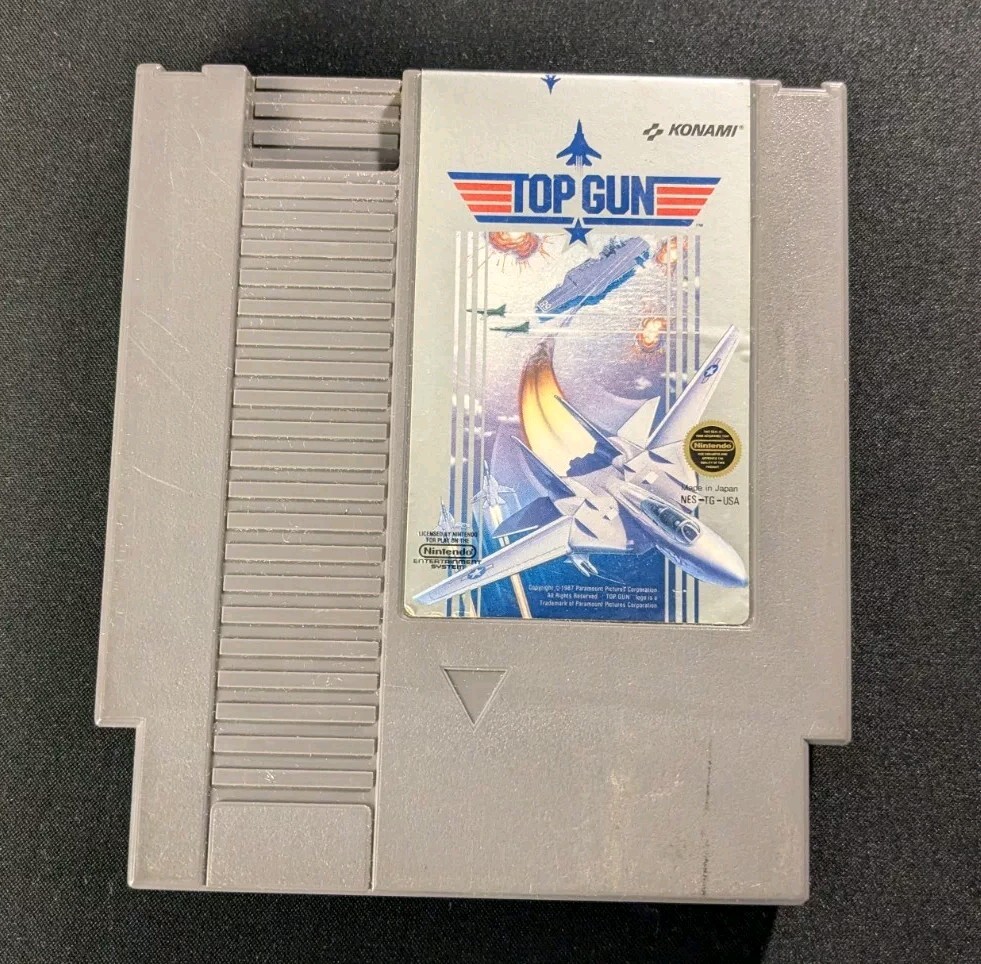 Top Gun (Nintendo NES, 1987) Game Only | Tested | Authentic Top Gun (Nintendo NES, 1987) Game Only | Tested | Authentic