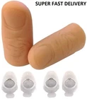 4 x LED Finger Lamps Thumbs Light Magic Trick Fake Finger, Prank Tool  Halloween