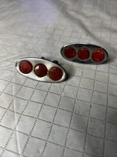 VTG ORIGINAL STIMSONITE TRIPLE REFLECTORS KNUCKLEHEAD PANHEAD HARLEY GLO BRITE