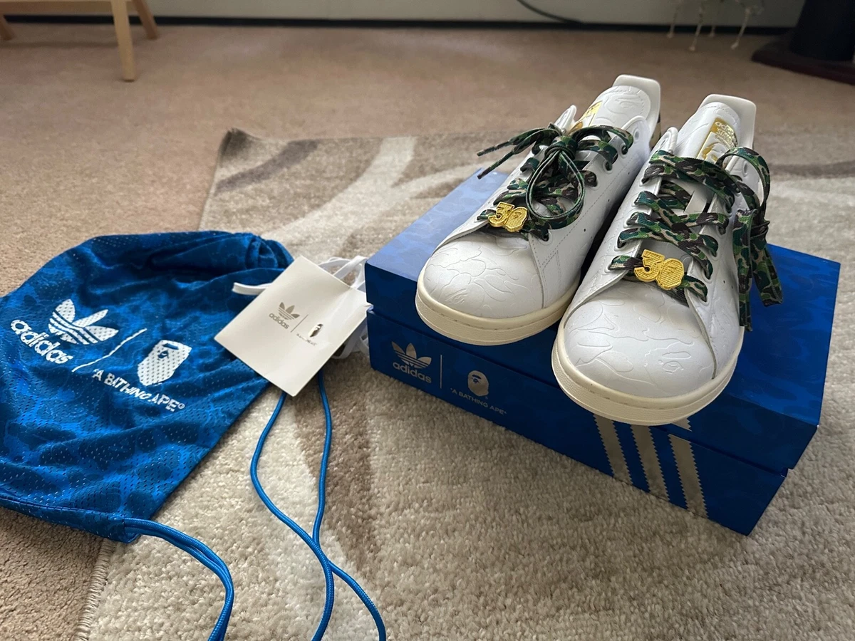 最終値下げadidas Stan Smith ABATHINGAPE 28.0㎝ BAPE x adidas Stan Smith 30th Anniversary for Sale | Authenticity