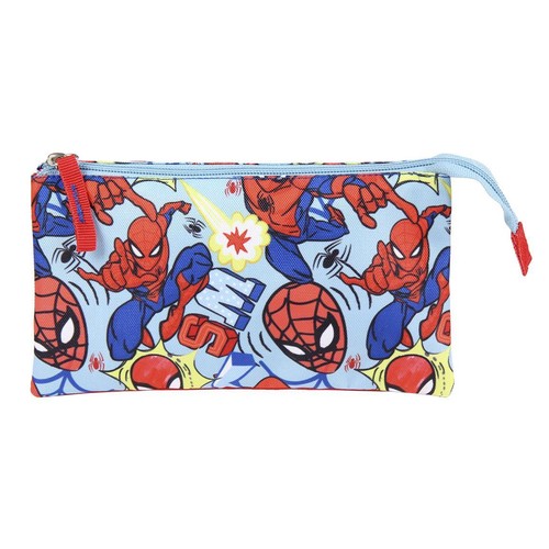 Spiderman Astuccio Scuola bustina con 3 scompartimenti - Foto 2 di 3