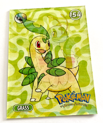 2024 POKEMON 3D Galactic Card #04 CHIKORITA BAYLEEF MEGANIUM Peru