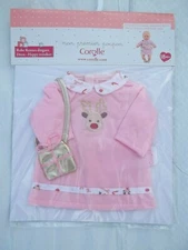 NEW COROLLE HAPPY REINDEER DRESS CLOTHES FITS TO 12-INCH BABY DOLLS FPP43-0