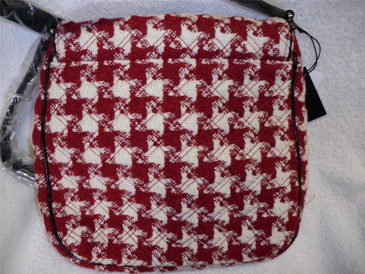 Rare Vera Bradley Red White Houndstooth
Saddle Bag Limited Edition NEW Vera Bradley Saddle Bag Shoulder Bag, Red Houndstooth | eBay main image 4