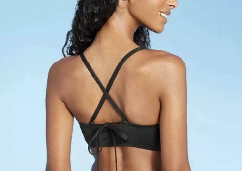 Damen Mesh Longline BH Bikini Oberteil Small - Shade & Shore - Bild 3 von 10