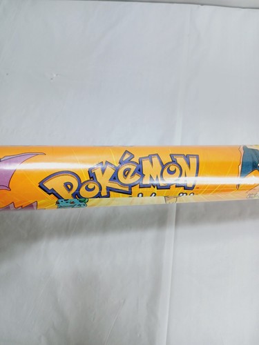 Vtg Pokemon Gift Wrap-Unused / American Greetings / 20 sq ft wrapped roll - Picture 3 of 11