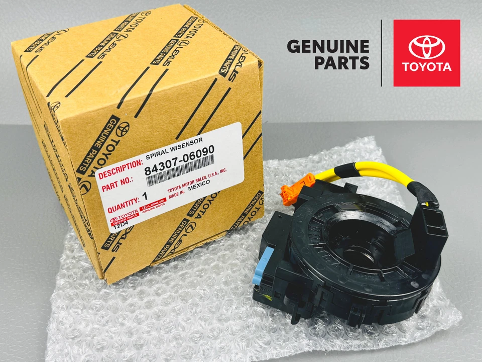 84307-06090 TOYOTA CAMRY 2012-2015 CABLE SUBASSY ESPIRAL CON SENSOR 89245-06050 Foto 4 de 4