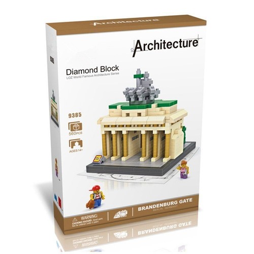 Fu's store(TM) The World Famous Buildings The Brandenburg Gate Berlin Germany - Picture 3 of 5