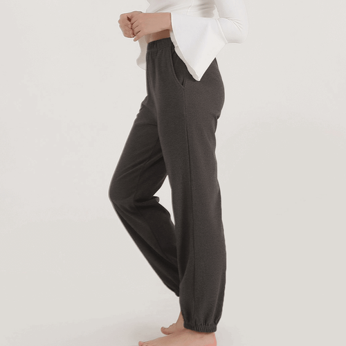 Womens Soft Pajama Pants Elastic Waist Lounge Yoga Lightweight Long Pj Bottoms - Picture 21 of 27