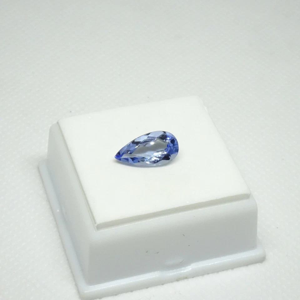 2.22ct Blue Beryl Pear Shape 13x6mm - Gorgeous Color Blue Beryl Loose Gemstone - Image 3 of 4