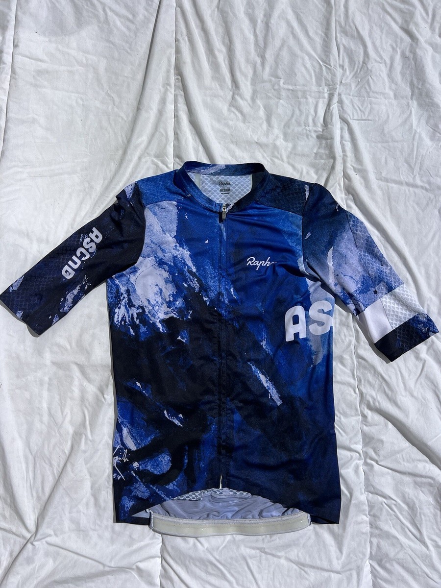 Limited Edition Rapha ASCND Pro Team Aero Jersey Blue Size