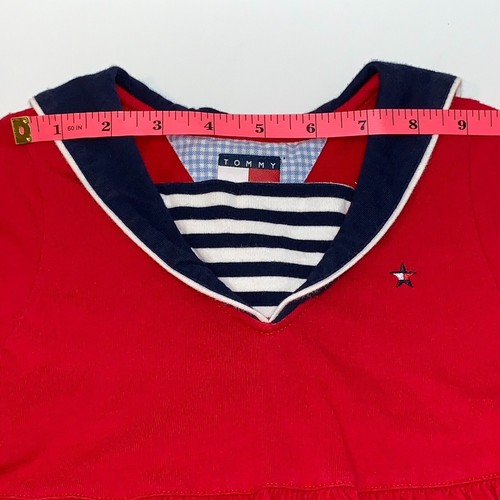 Tommy Hilfiger Sailor Dress Size 4T Nautical Coastal Beachy Patriotic July 4th - Picture 6 of 10