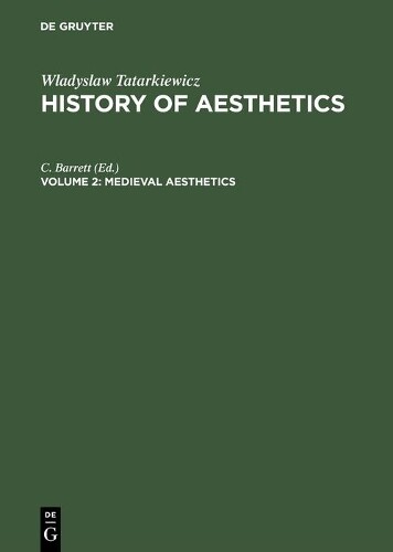 Thumbnail - C. Barrett Wladyslaw Tatarkiewicz Medieval Aesthetics (gebundene